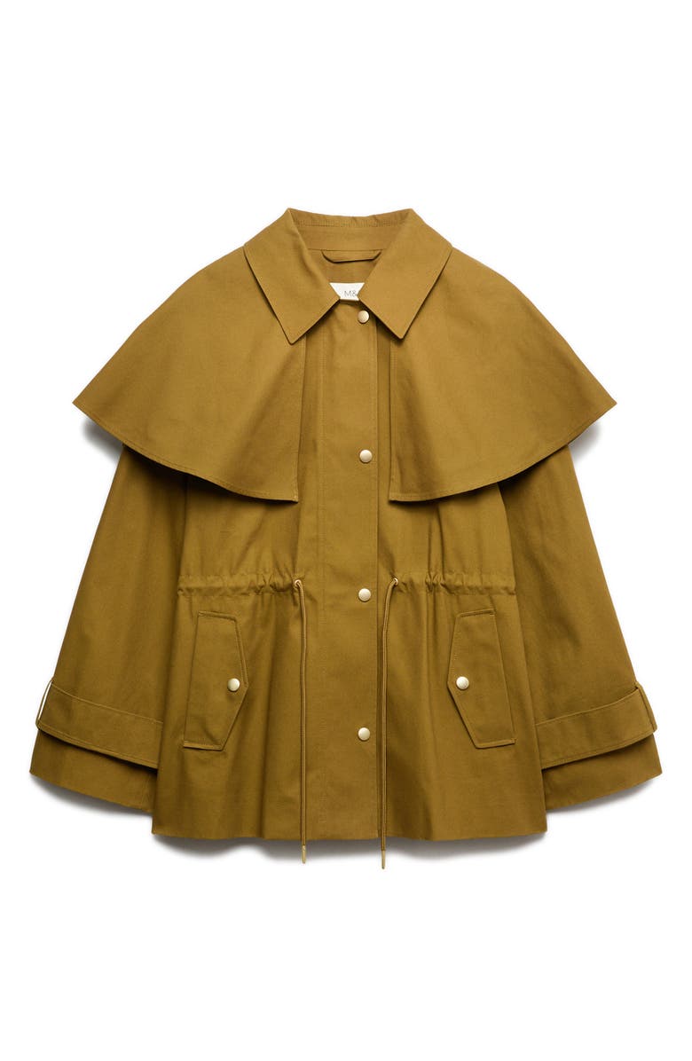 M&S Cherry Field Cape Parka, Alternate, color, Brown
