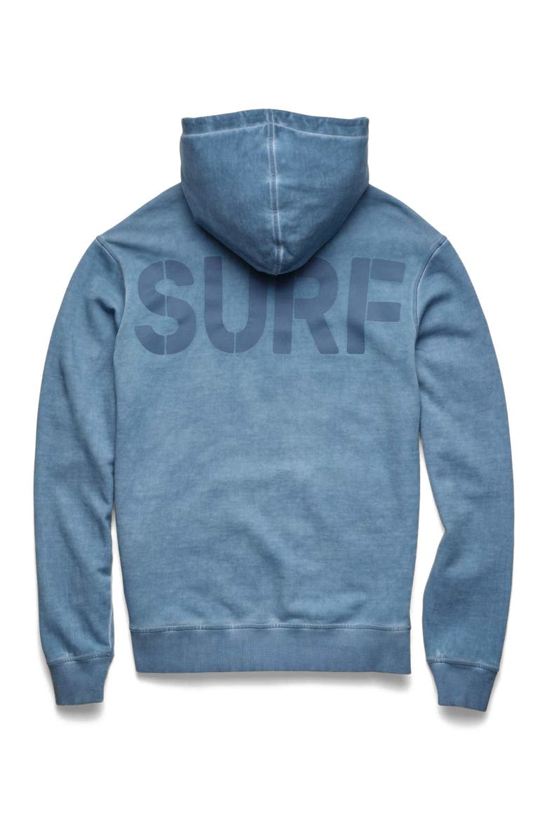 Surf Graphic Vintage Hoodie, Alternate, color, Forever Blue