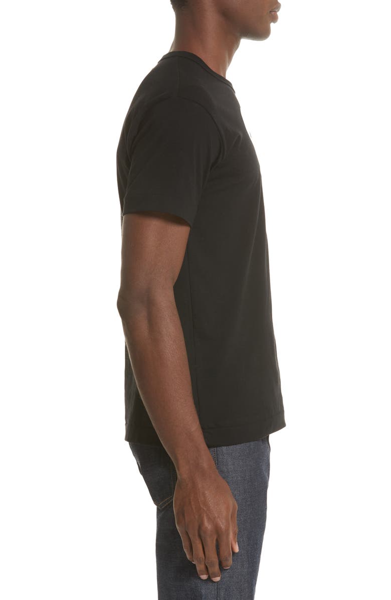 Comme des Garçons PLAY X-Ray Heart Logo Graphic Tee, Alternate, color,