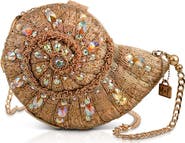 Mary Frances Accessories Gold Coast Crossbody Handbag