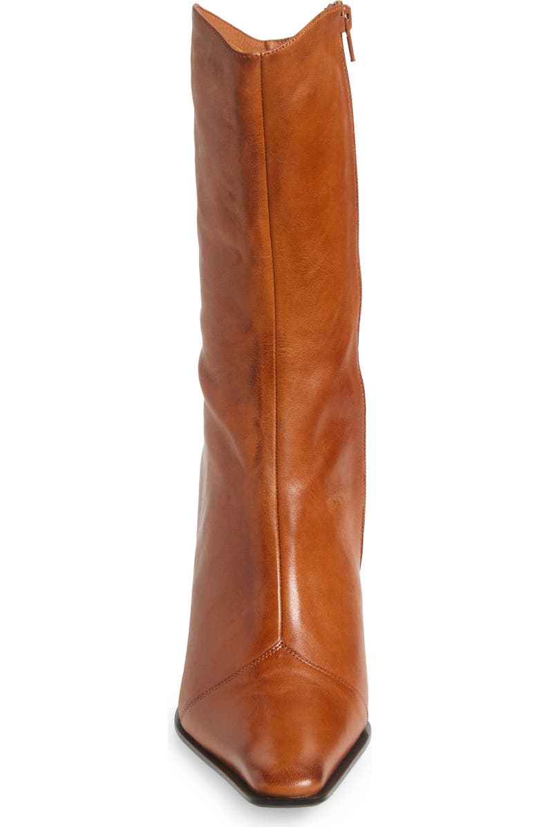 Jeffrey Campbell Be Bold Western Boot, Alternate, color, Tan Distressed
