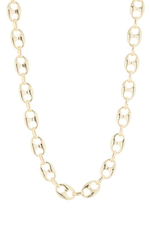 Puffed Mariner Chain Necklace