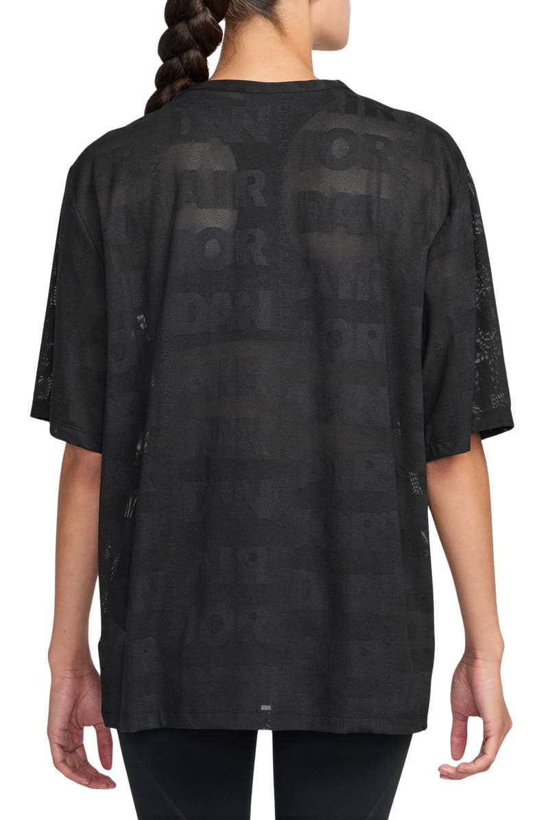 Jordan Flight Boxy Semisheer Top, Alternate, color,