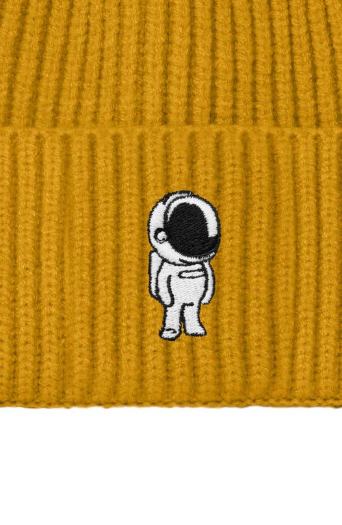 Dalix Astronaut Watch Cap In Mustard