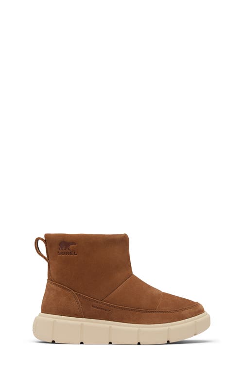 Sorel Kids' Explorer Iii Faux Fur Waterproof Slip-on Boot