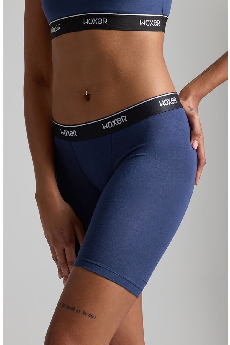 Biker Ultra-Soft 9-Inch Boxer Briefs, Alternate, color, NAVY 2.0