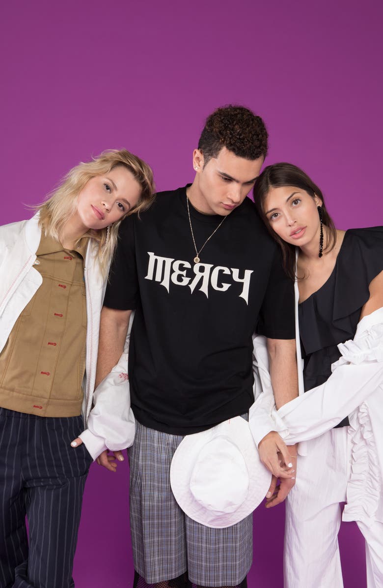 J KOO Ruffle Blouse, Alternate, color,