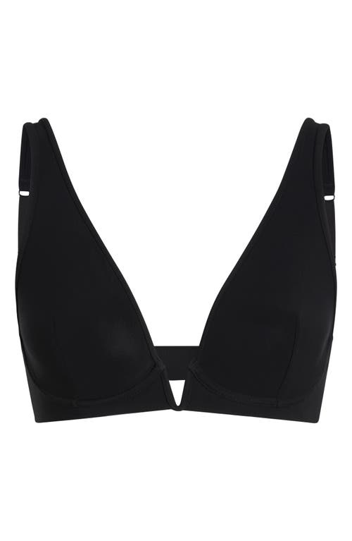 Commando Flex Tech Wireless Seamless Bra In Black
