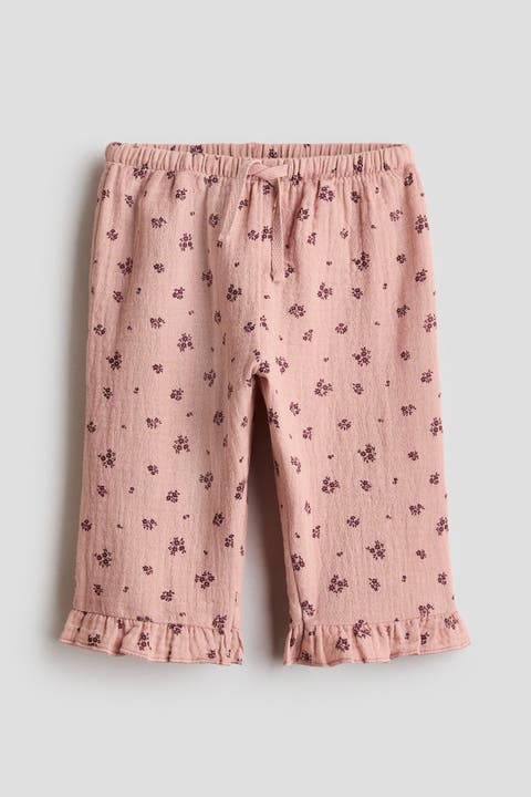 Cotton Muslin Trousers