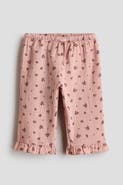 H&M Cotton Muslin Trousers