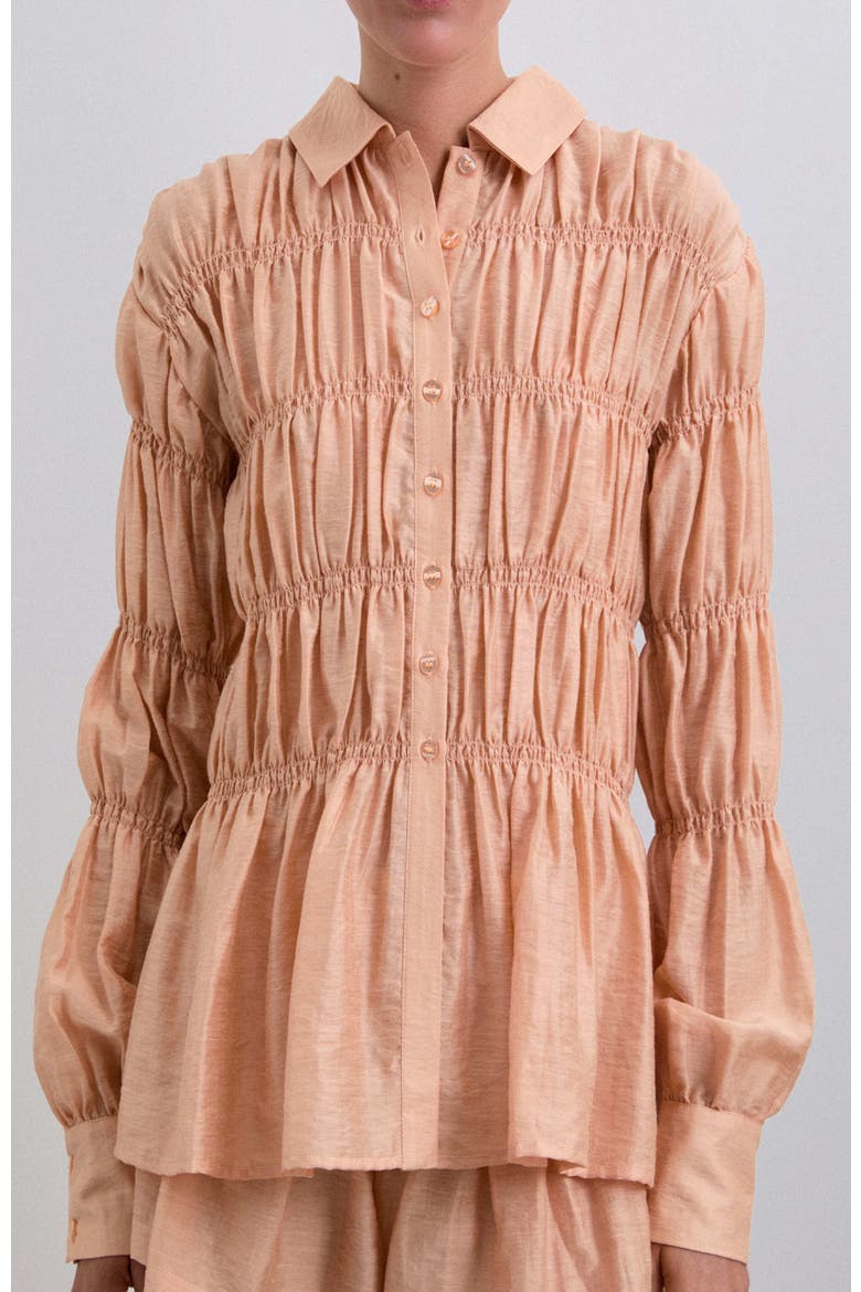 Smock Shirt, Main, color, Blush
