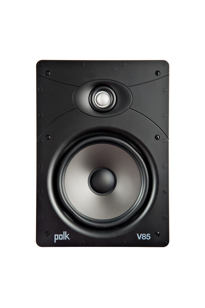 V85 8" Vanishing In Wall Speaker - Each, Main, color, Black