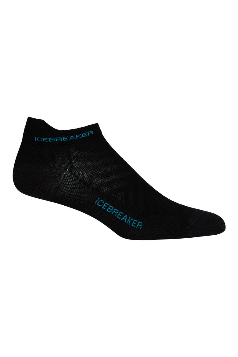 Run+ Ultralight Micro Socks, Main, color, BLACK