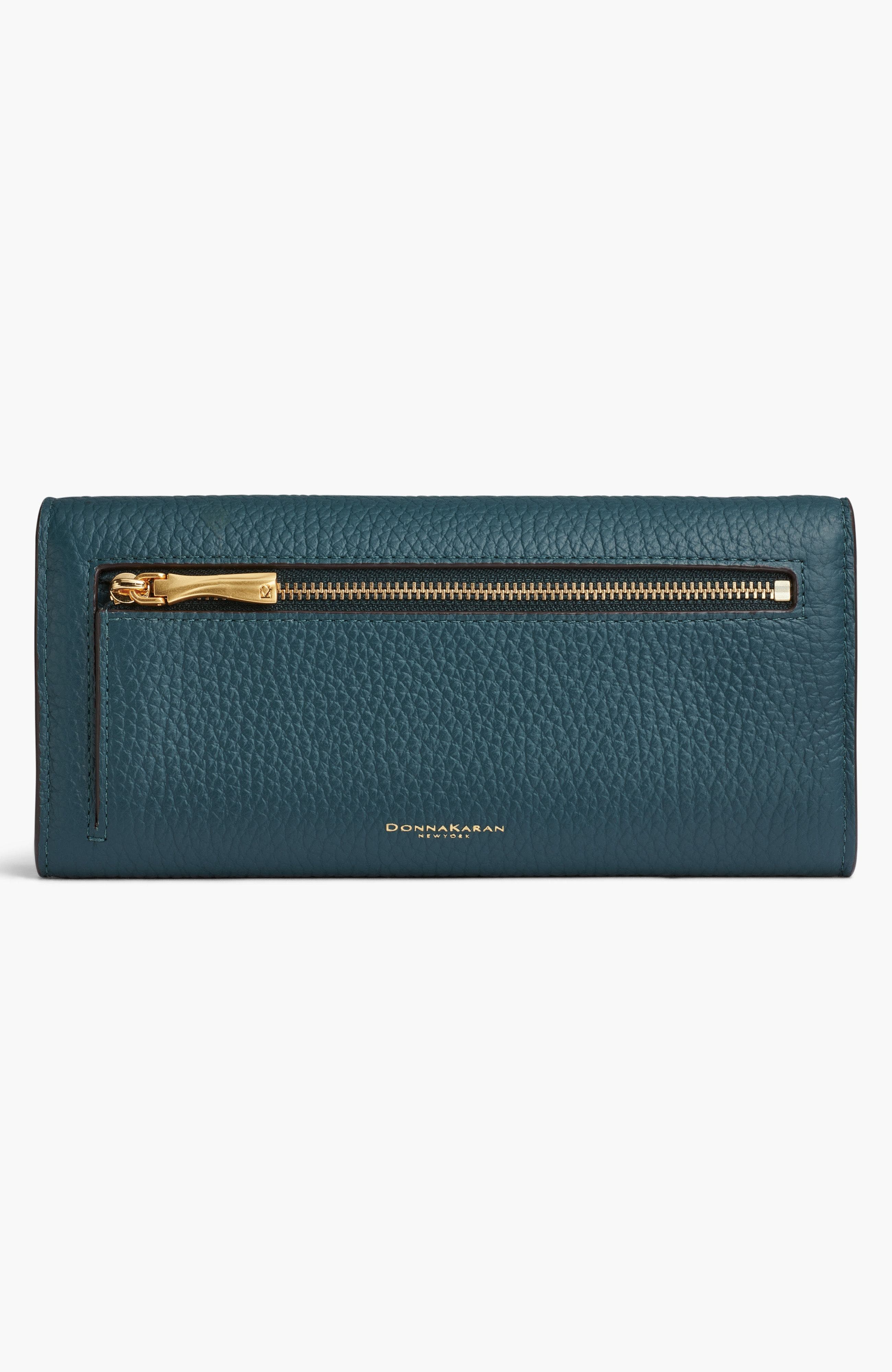 Donna Karan New York Amagansett Wallet, Alternate, color, Hudson