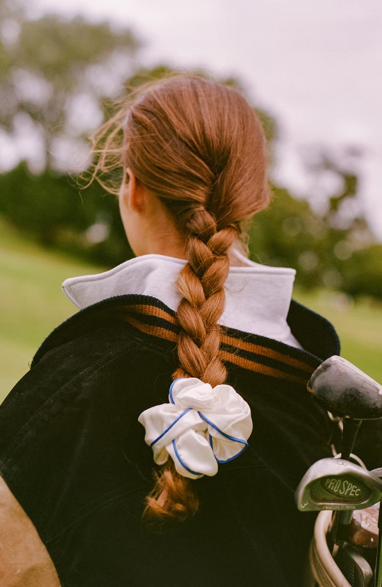 slip Pure Silk Jumbo Scrunchie - Courtside, Alternate, color, 