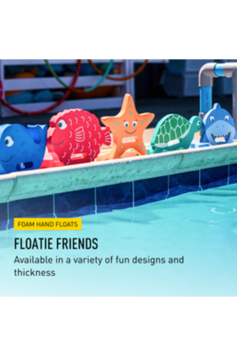 Floatie Friends Hand Float Learn To Swim Aids For Children Set of 2, Alternate, color, Orange