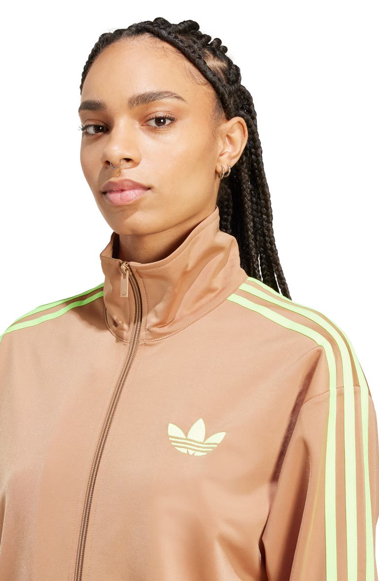 adidas Firebird Recycled Polyester Track Jacket, Alternate, color, 