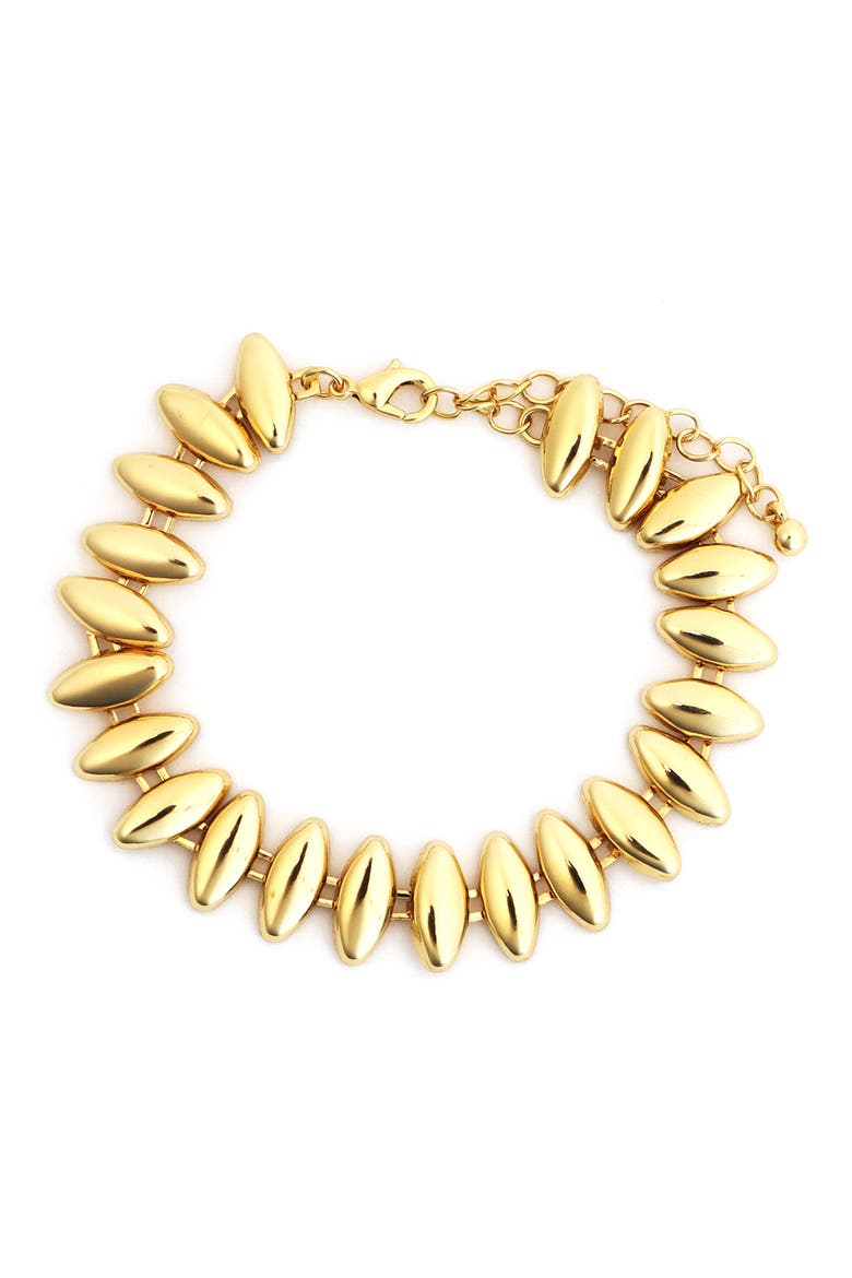 Marquise Link Bracelet, Main, color, GOLD
