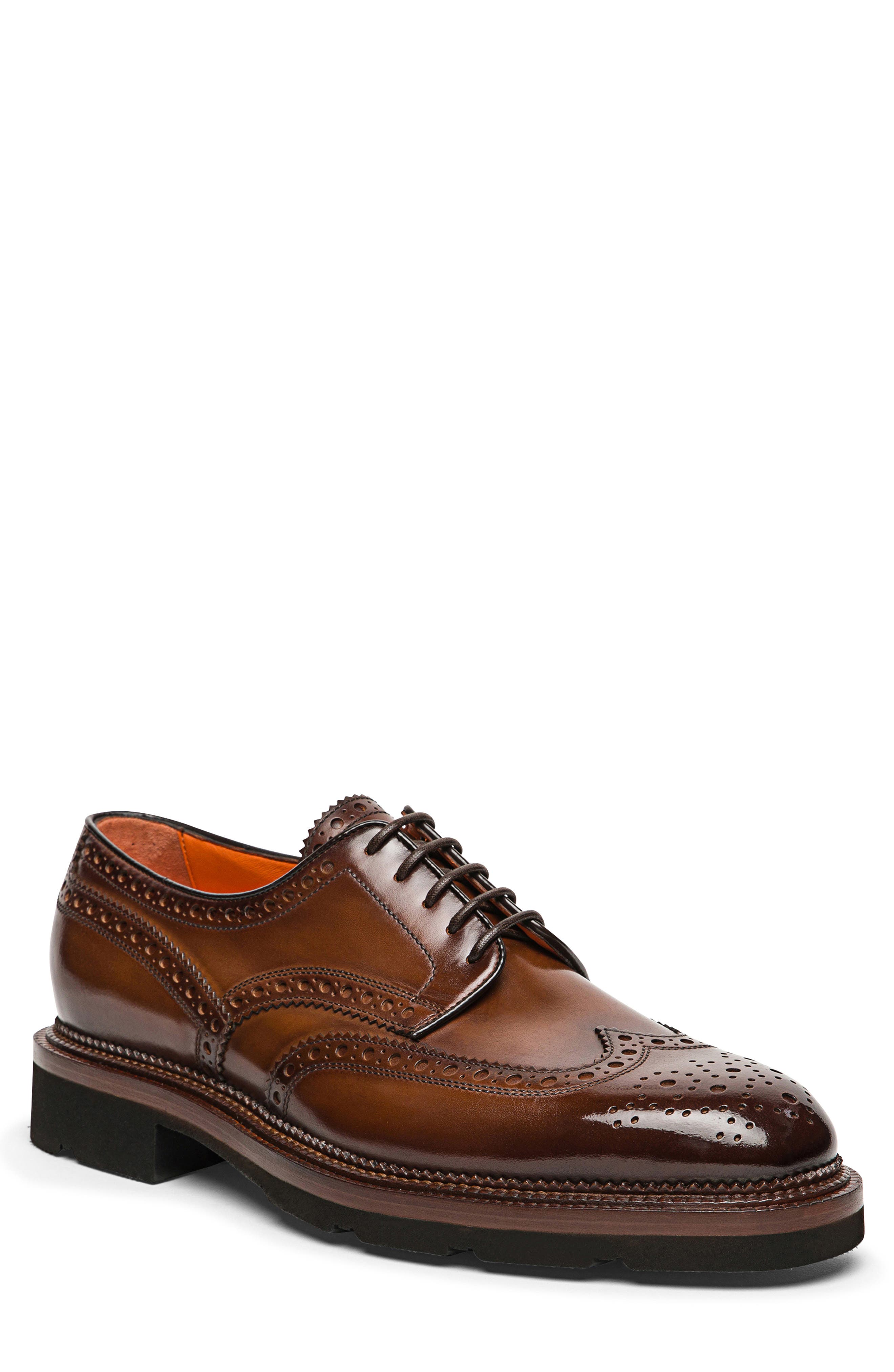Santoni Emil Wingtip Derby, Main, color, 