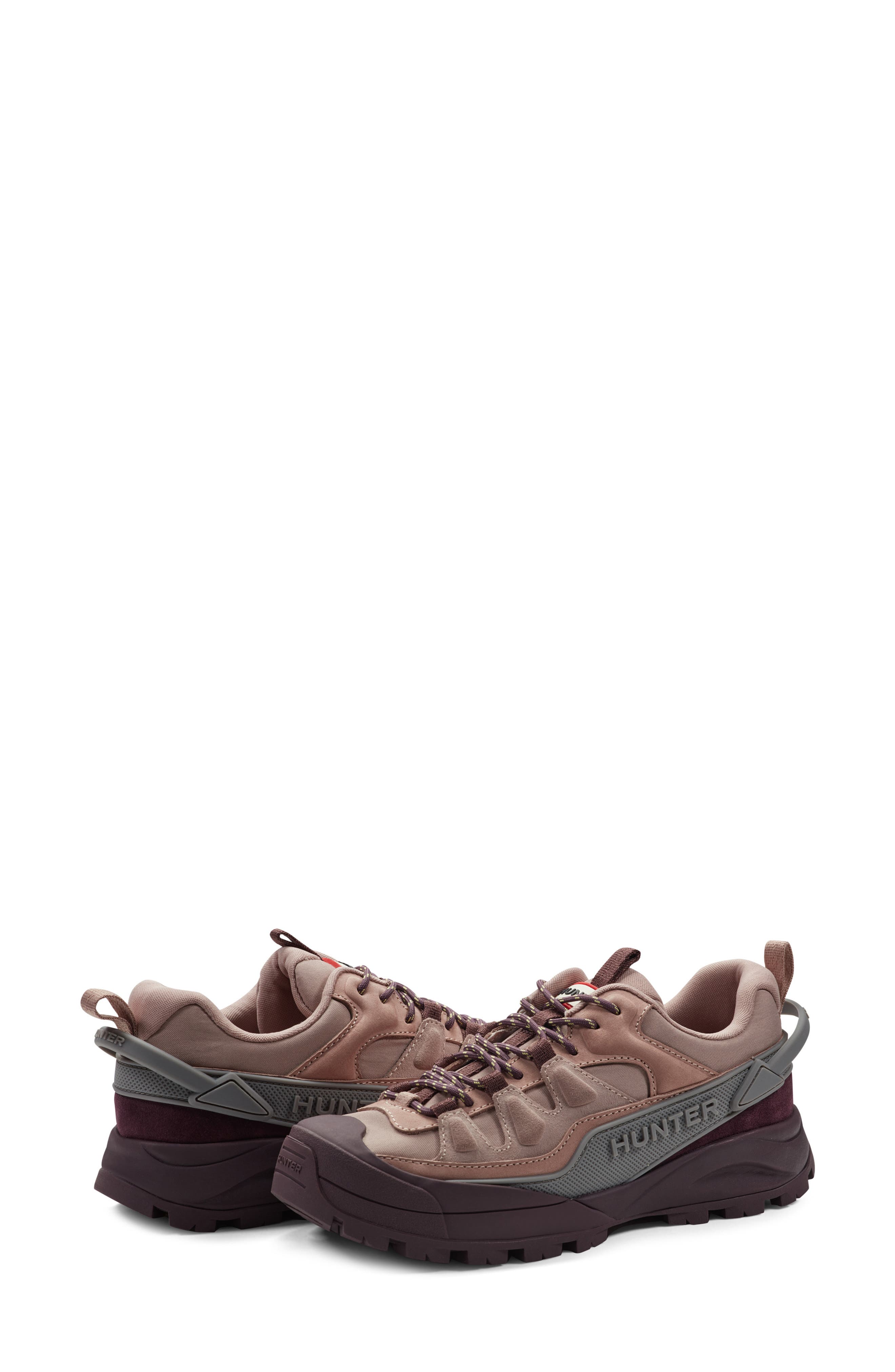 Hunter Nicia Waterproof Sneaker, Alternate, color, Light Pink 680