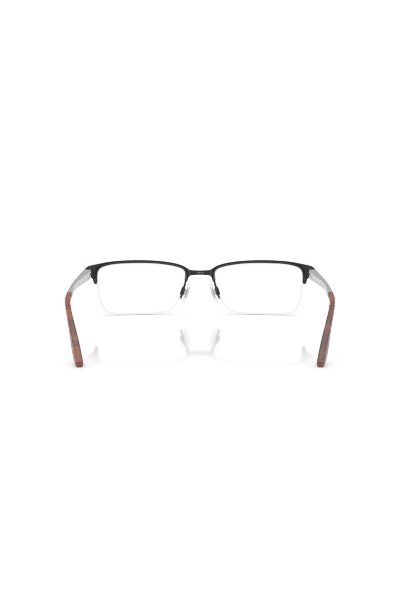 Ralph Lauren 54mm Rectangle optical glasses, Alternate, color, Black