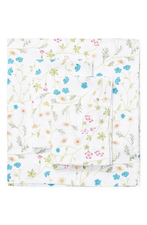 Wildflower 400 Thread Count Cotton Sheet Set