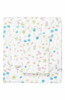MELANGE HOME Wildflower 400 Thread Count Cotton Sheet Set
