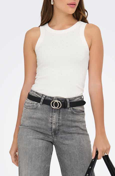 Only Arnhem Rhinestone Sleeveless Top