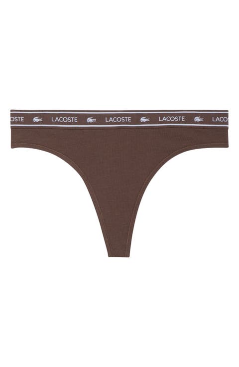 Stretch Cotton Jersey Thong