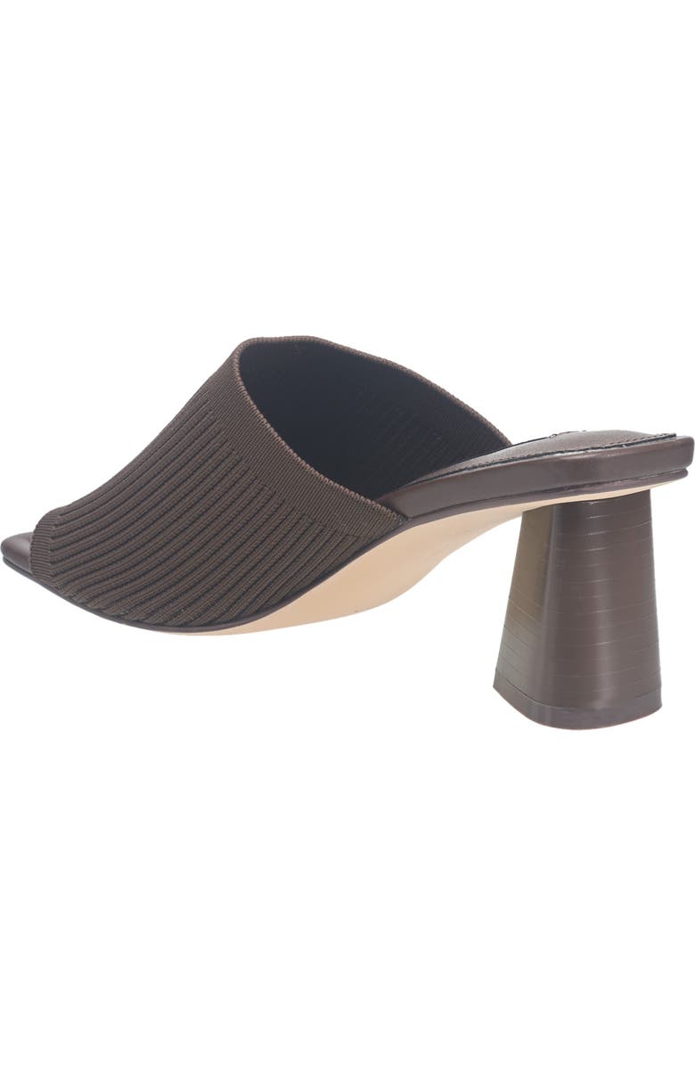 French Connection Styles Knit Stretch Mule, Alternate, color, Chocolate