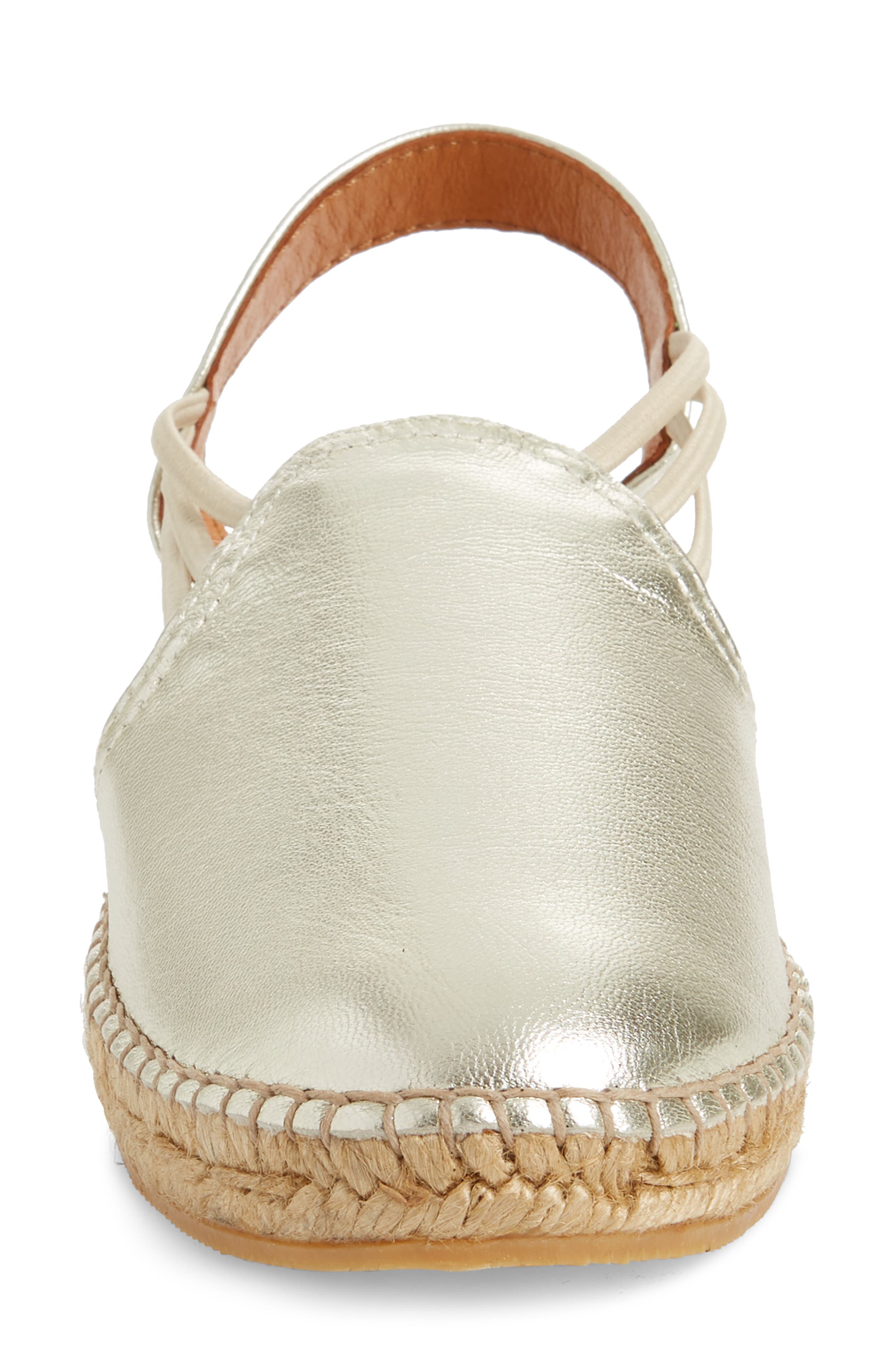 Toni Pons Noelia Espadrille Slip-On, Alternate, color, Platinum Leather