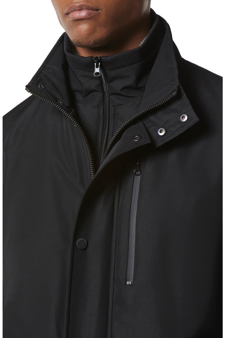Picton Water Resistant Jacket, Alternate, color, BLACK