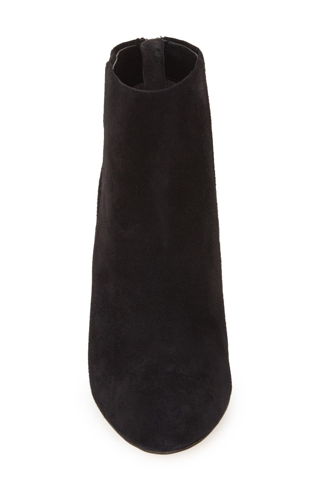 'Kourtney' Bootie, Alternate, color, BLACK SUEDE
