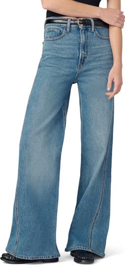 The Mia High Waist Twisted Wide Leg Jeans