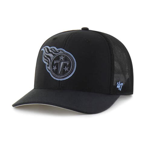 Men's '47 Black Tennessee Titans Blackball Trophy Flex Hat