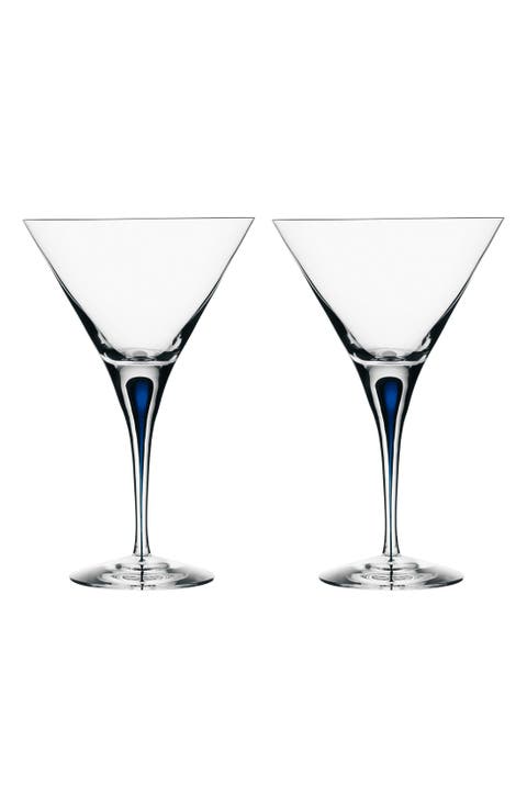 'Intermezzo' Martini Glasses (Set of 2)