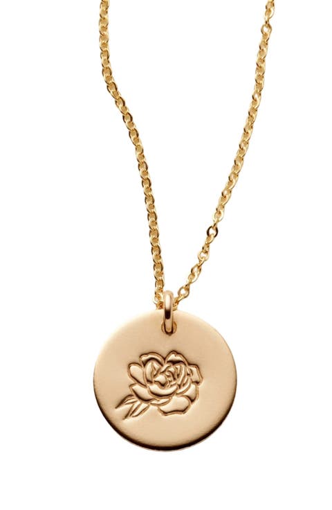 September Birth Flower Necklace