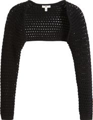 BP. Openwork Sweater Shrug