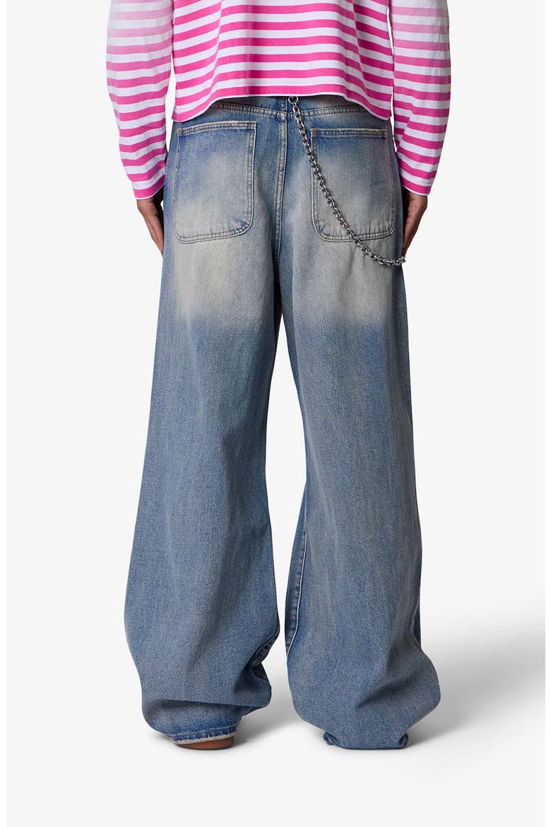 Blowout Rave Ripped Jeans, Alternate, color, VINTAGE BLUE