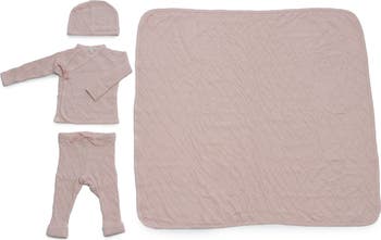 Crinkled Cotton 4-Piece Set