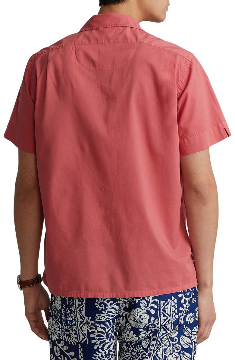 Polo Ralph Lauren Short Sleeve Camp Shirt, Alternate, color, 
