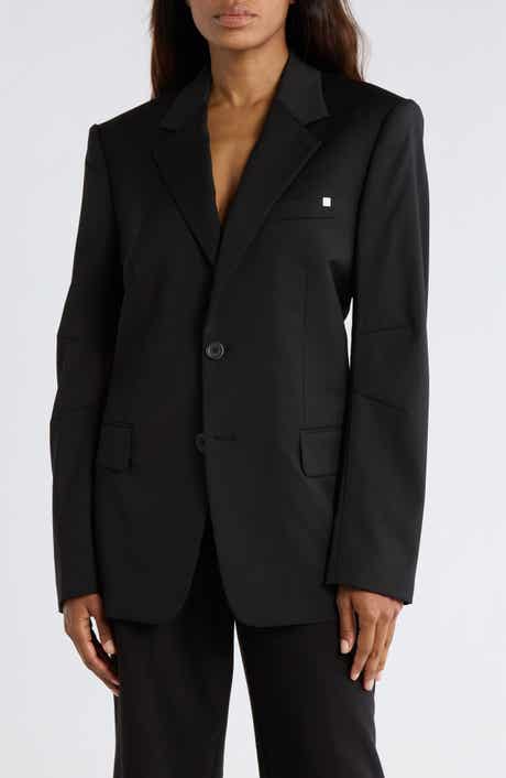 Helmut Lang Curve Classic Virgin Wool Blazer