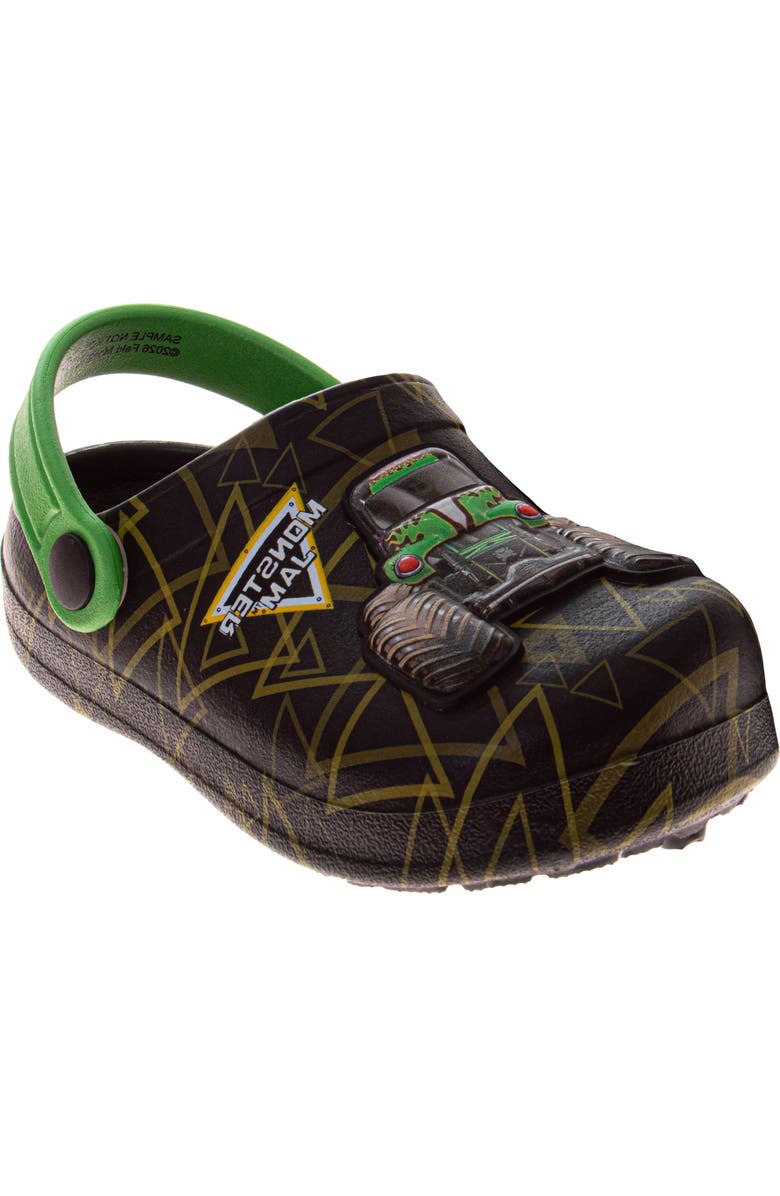 Monster Jam Monster Clogs, Main, color, Black Green