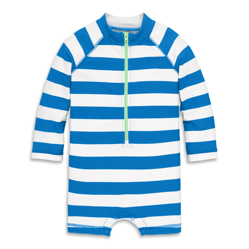 PRIMARY PRIMARY BABY ONE-PIECE RASH GUARD IN STRIPE 