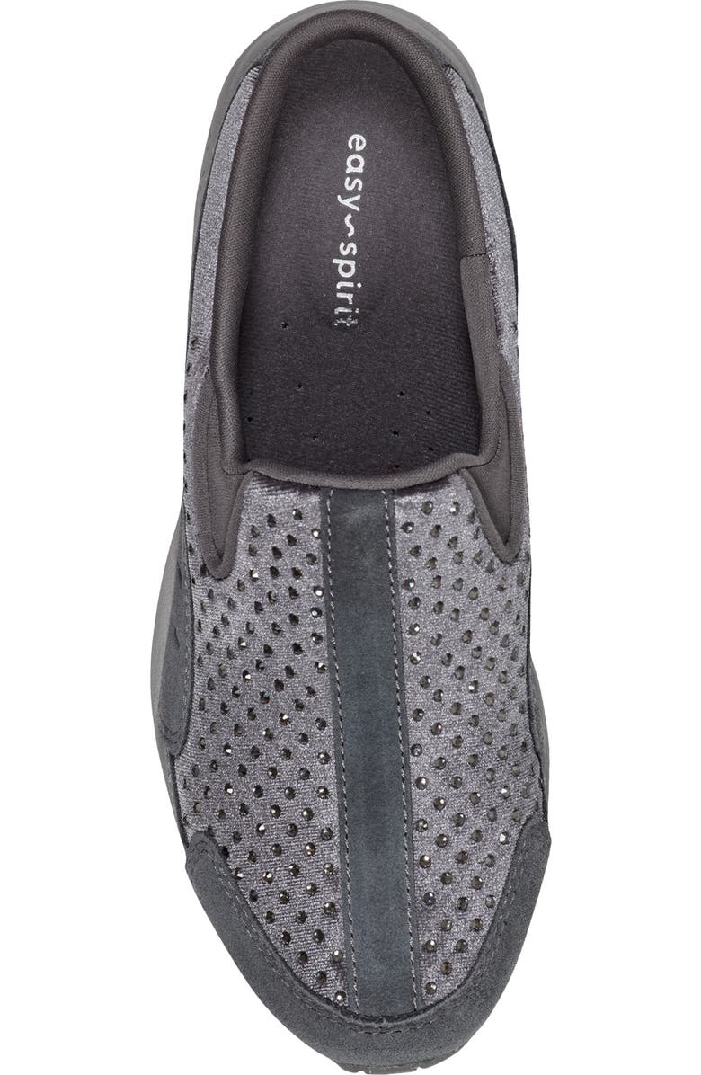 Easy Spirit Traveltime Slip-On Sneaker, Alternate, color, Medium Grey