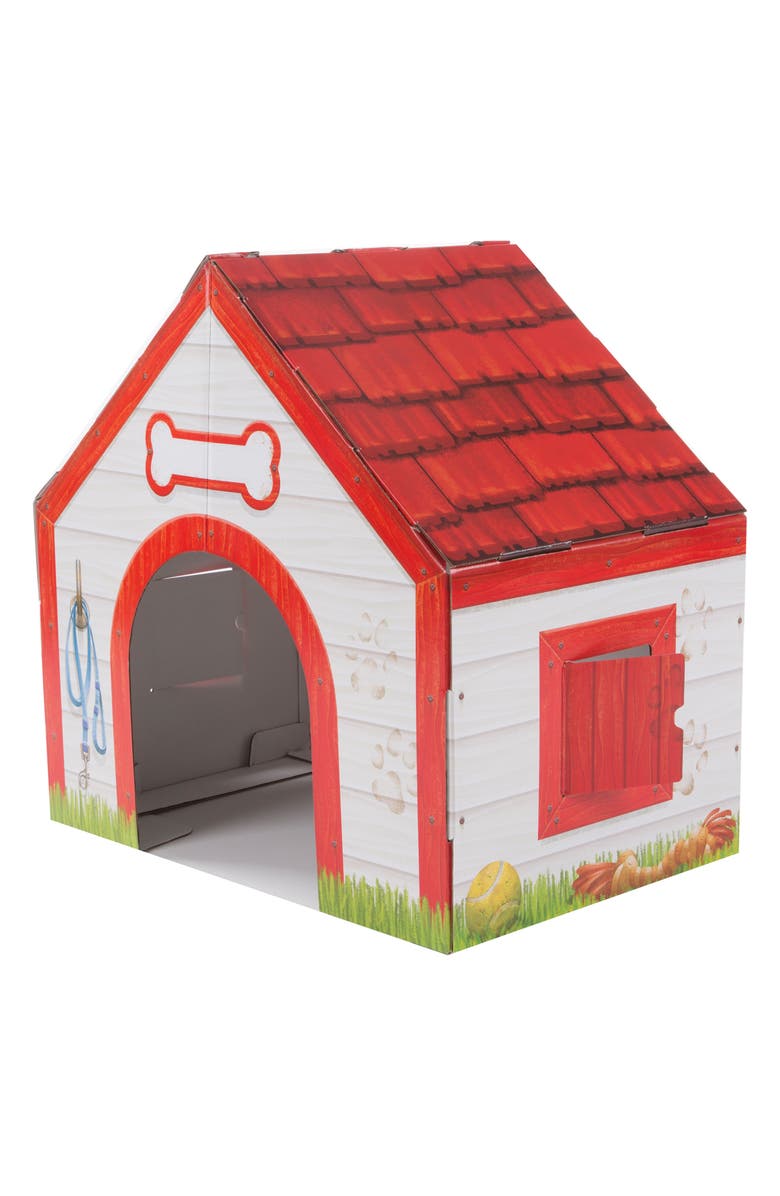 Melissa & Doug Let's Play Playhouse & Doghouse Playset, Alternate, color,