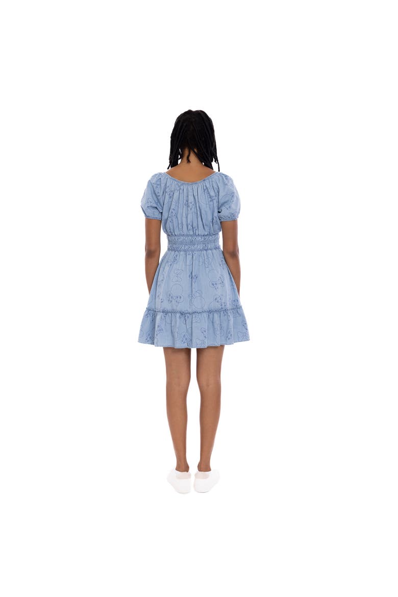 Minnie Mouse Denim Dress, Alternate, color, Minnie Silver Blue