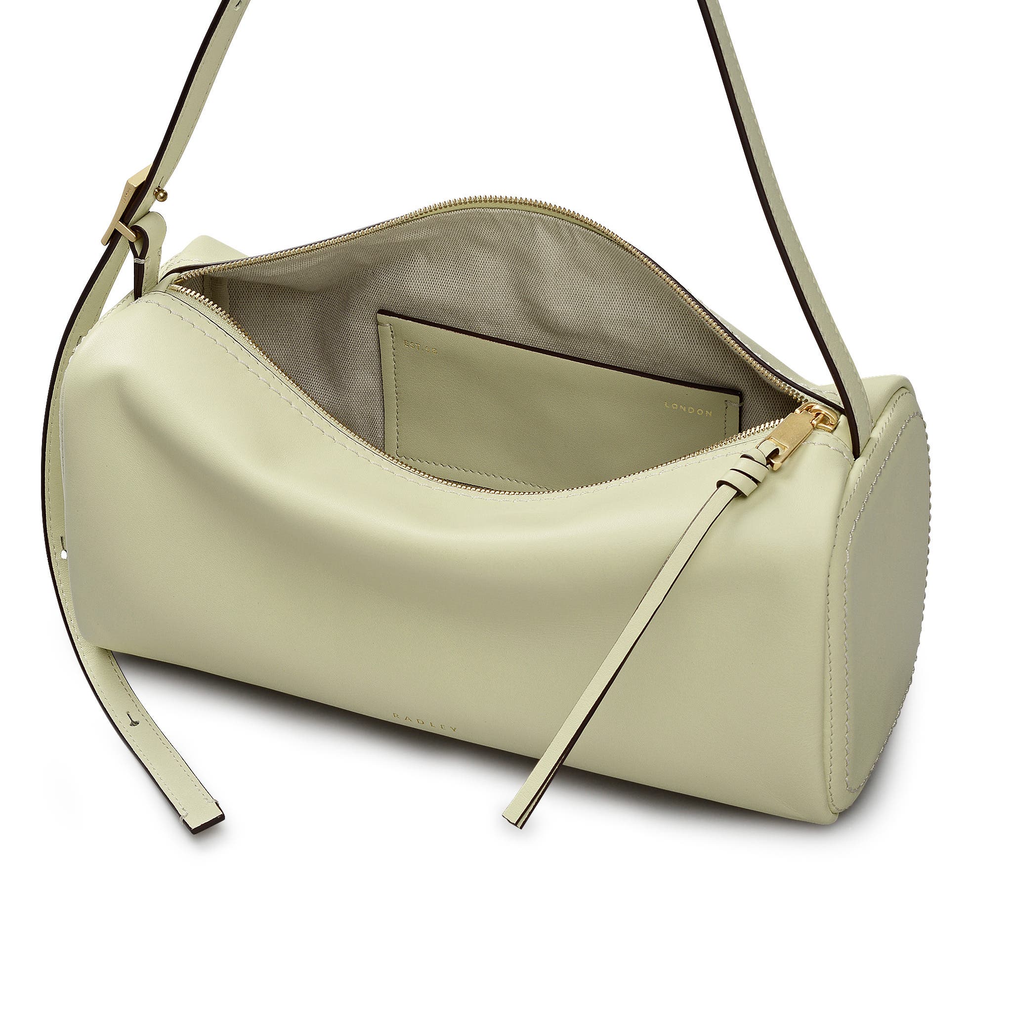 Radley The Willow Small Ziptop Shoulder Bag, Alternate, color, Lemongrass