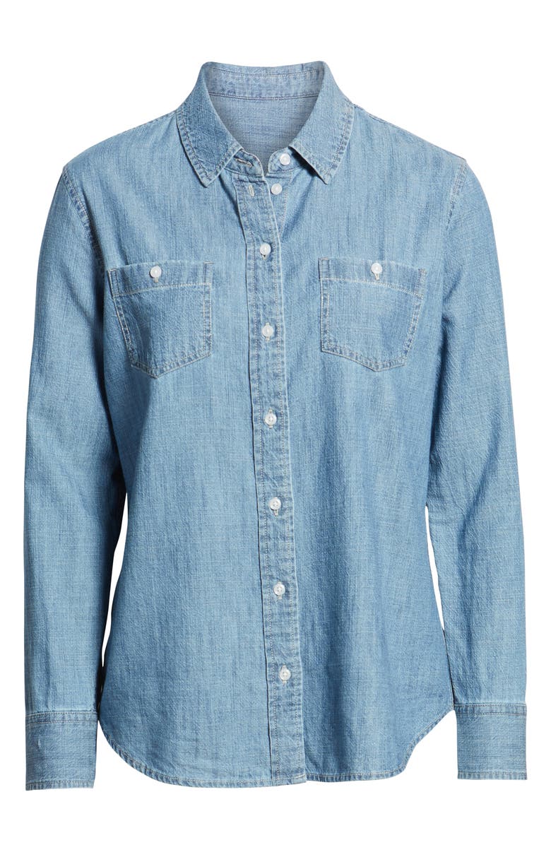 1901 Classic Chambray Shirt, Alternate, color,