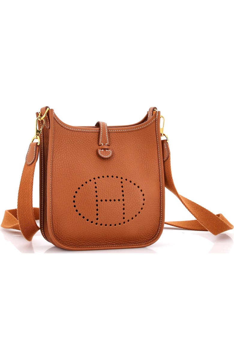 Pre-Owned Hermes Evelyne Bag Gen III Clemence TPM, Alternate, color, Gold